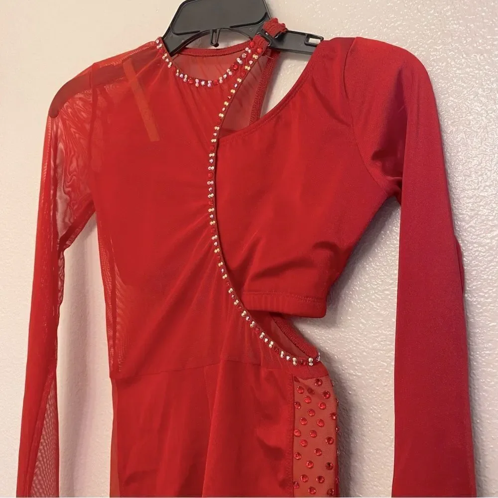 The Line up solo dance costume custom CARLSBAD contemporary biketard jazz SA